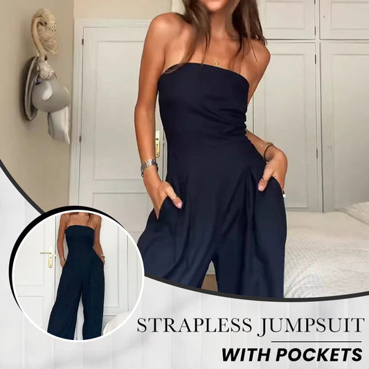 🔥👗【S-XL】Női pánt nélküli pulóver zsebekkel