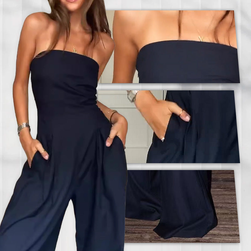 🔥👗【S-XL】Női pánt nélküli pulóver zsebekkel