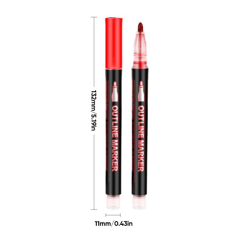 🎨🖌️ Színező Lightstick Graffiti Highlighter tollak✨
