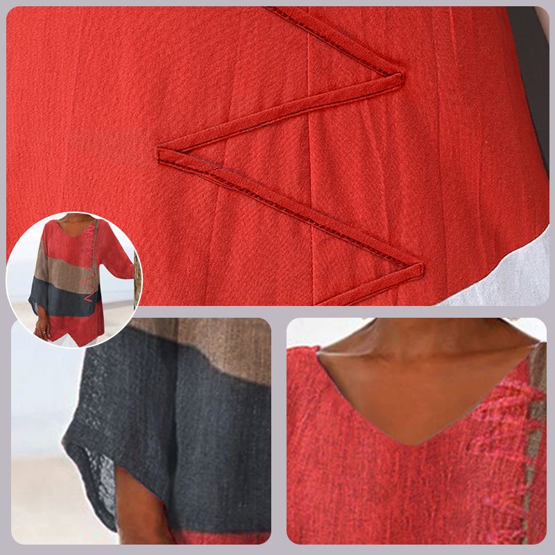 🔥👚【M-4XL】🌸Vintage nyomtatott hosszú ujjú póló