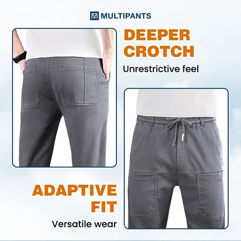 🔥👖【S-4XL】 Magas Stretch Multi-zsebes tartós Cargo nadrág
