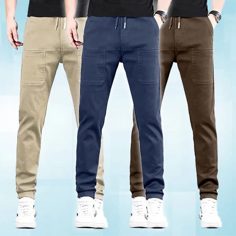 🔥👖【S-4XL】 Magas Stretch Multi-zsebes tartós Cargo nadrág