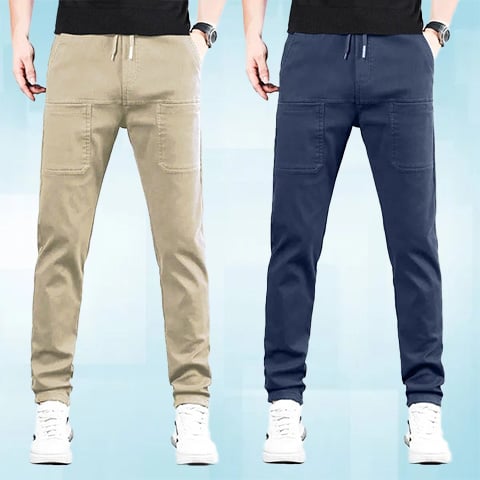 🔥👖【S-4XL】 Magas Stretch Multi-zsebes tartós Cargo nadrág