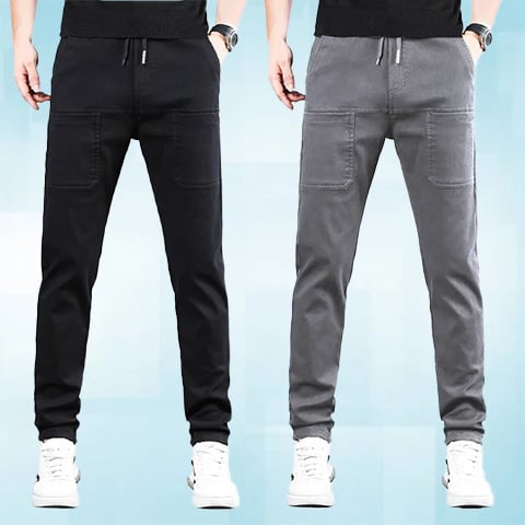 🔥👖【S-4XL】 Magas Stretch Multi-zsebes tartós Cargo nadrág