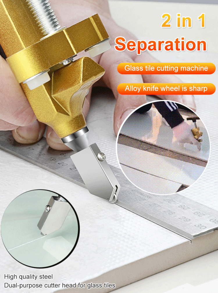 🔥✨[Egy másodperc alatt kész] Csempe üvegvágás