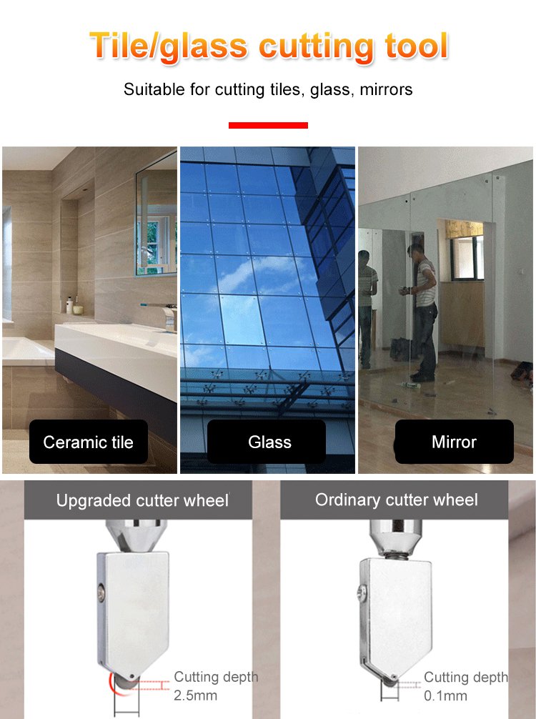 🔥✨[Egy másodperc alatt kész] Csempe üvegvágás