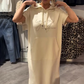 🔥👗【S-3XL】Női rövid ujjú kapucnis ruha