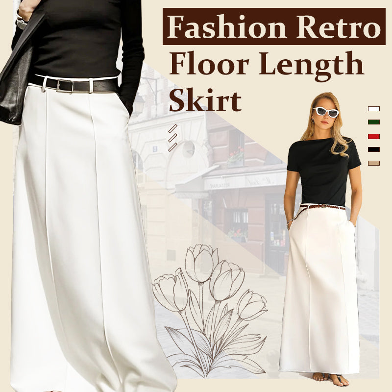 🔥👗2025 új nyári sláger Swing Vintage féltestes szoknya