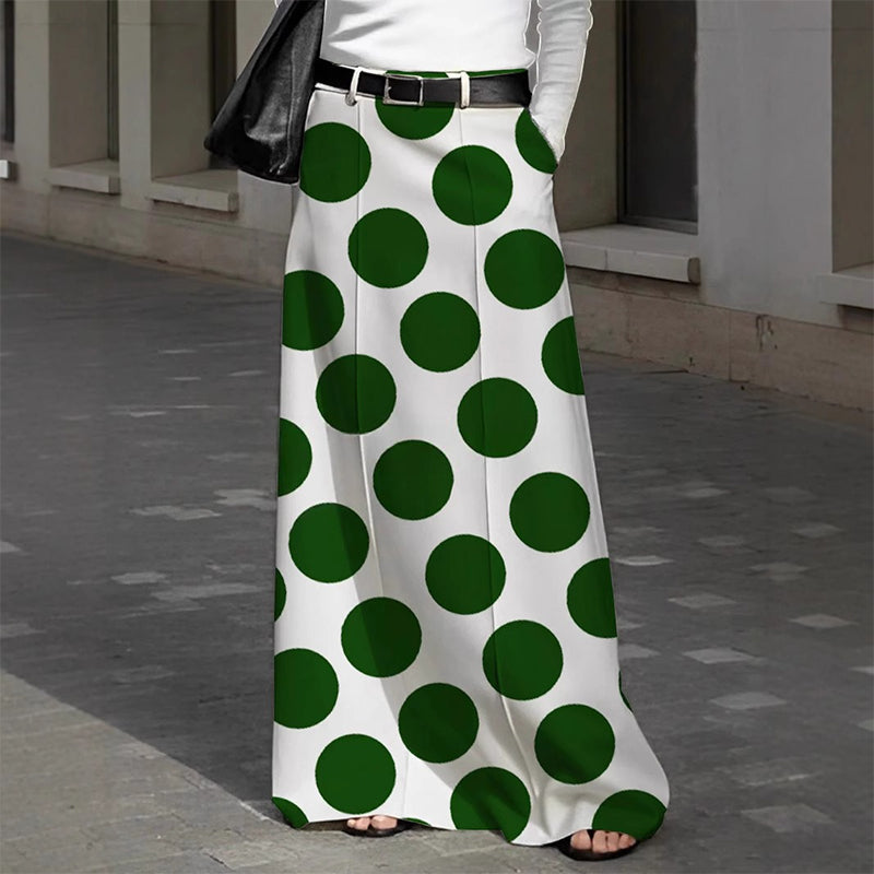 🔥👗2025 új nyári sláger Swing Vintage féltestes szoknya