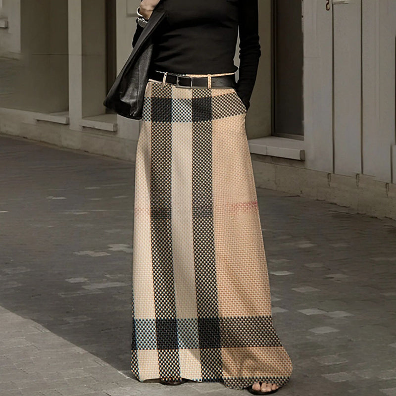 🔥👗2025 új nyári sláger Swing Vintage féltestes szoknya