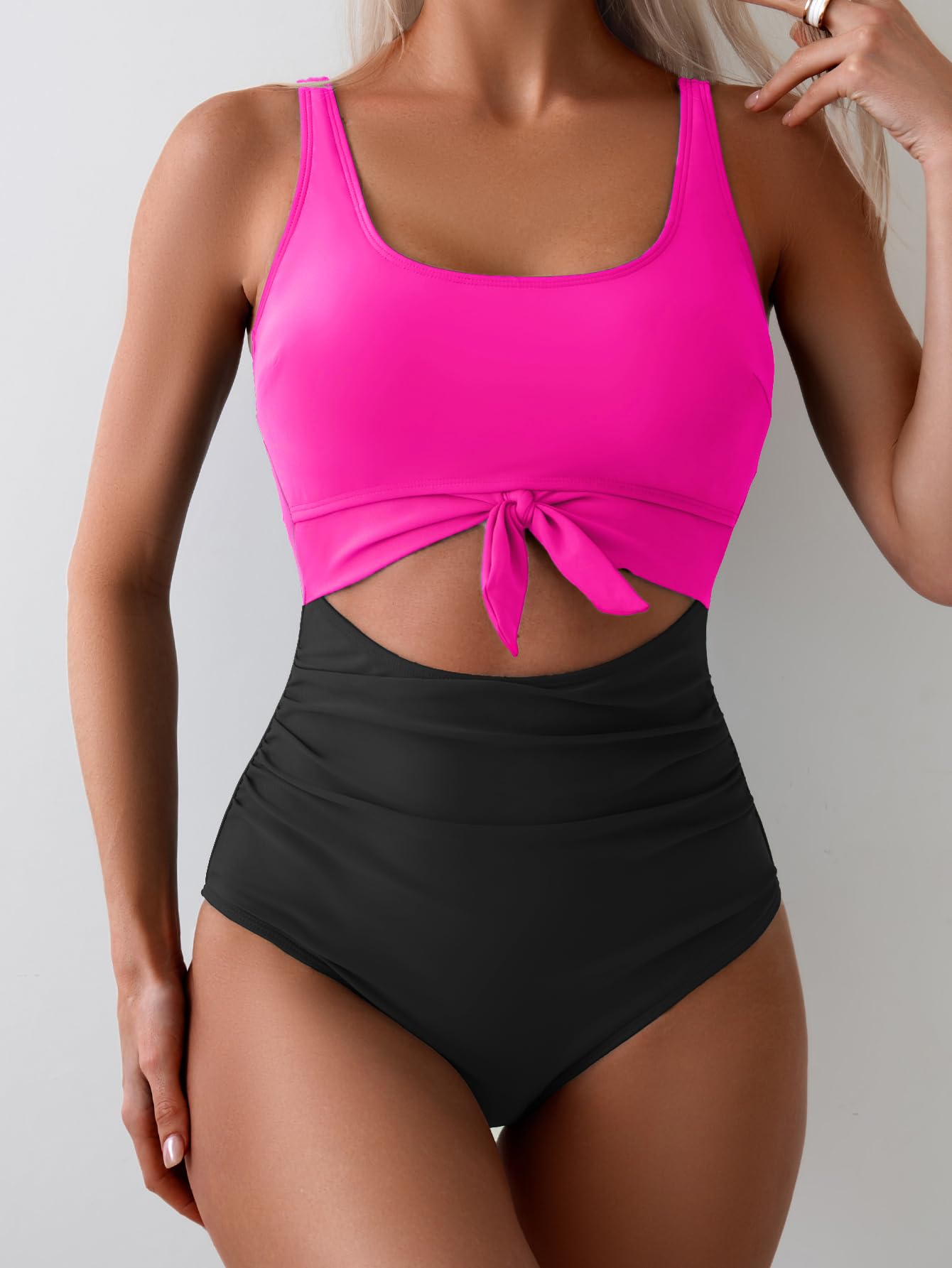 🔥👙 Női egyrészes fürdőruha hasizmozó karcsúsító fürdőruha 👙🏝️