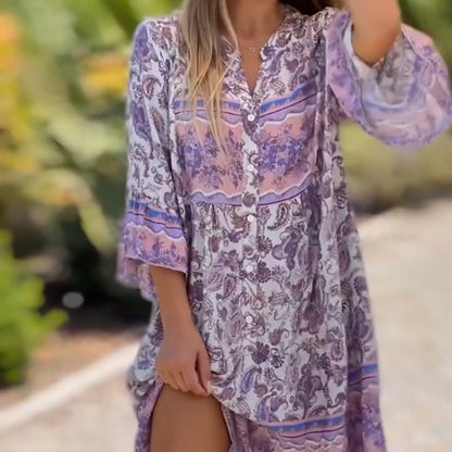 🔥👚 Puha, elegáns és sokoldalú - a tökéletes nyári virágos ruha!