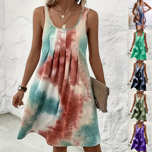 🔥👗【S-2XL】🌈Női elegáns ujjatlan ruha