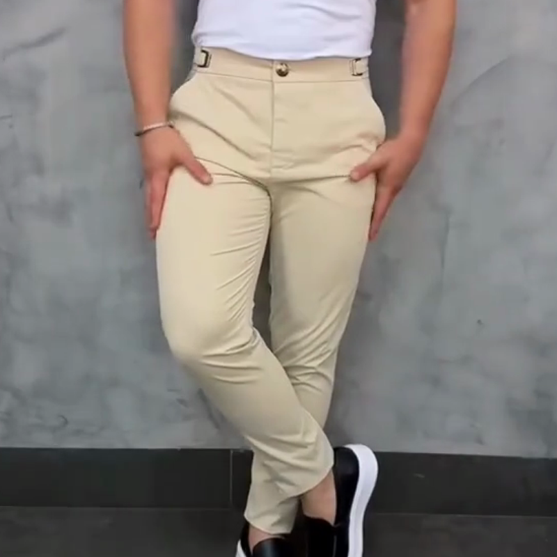 🔥👖Korlátozott akciós ajánlat⏰ Férfi sztreccs slim fit nadrágok