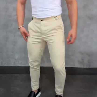 🔥👖Korlátozott akciós ajánlat⏰ Férfi sztreccs slim fit nadrágok
