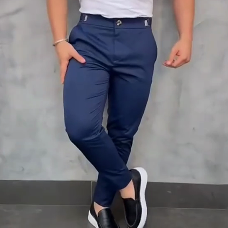 🔥👖Korlátozott akciós ajánlat⏰ Férfi sztreccs slim fit nadrágok