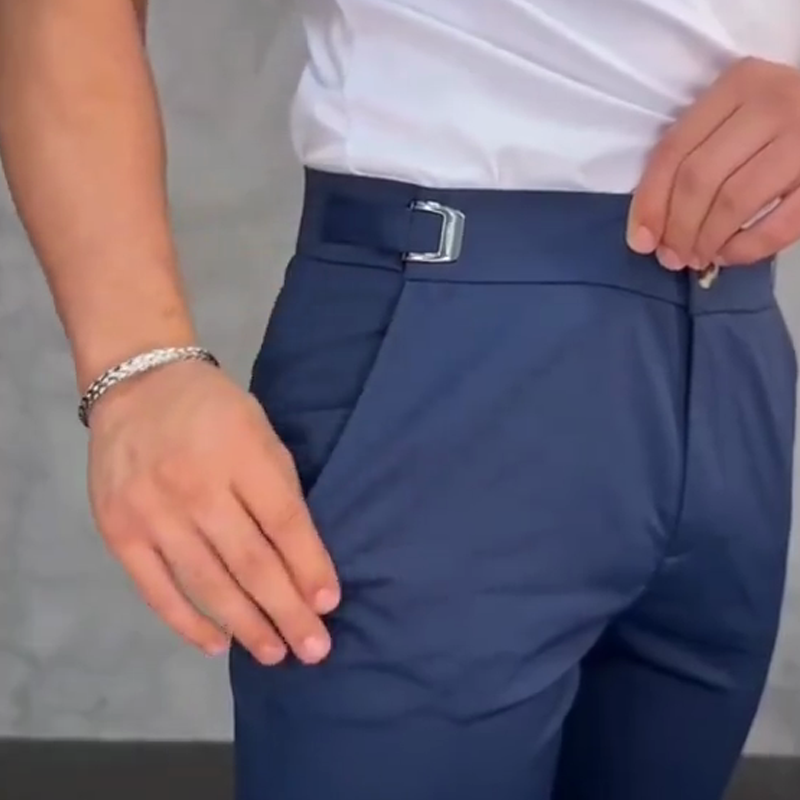 🔥👖Korlátozott akciós ajánlat⏰ Férfi sztreccs slim fit nadrágok