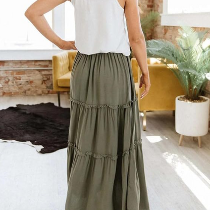 🔥👗Bohém rakott szoknya