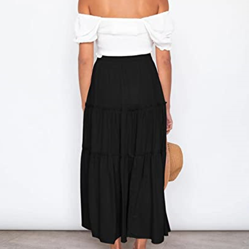 🔥👗Bohém rakott szoknya