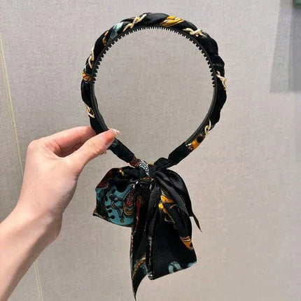 🔥✨【Vásárlás 1 kap 1 ingyen】Vintage szatén haj kiegészítők