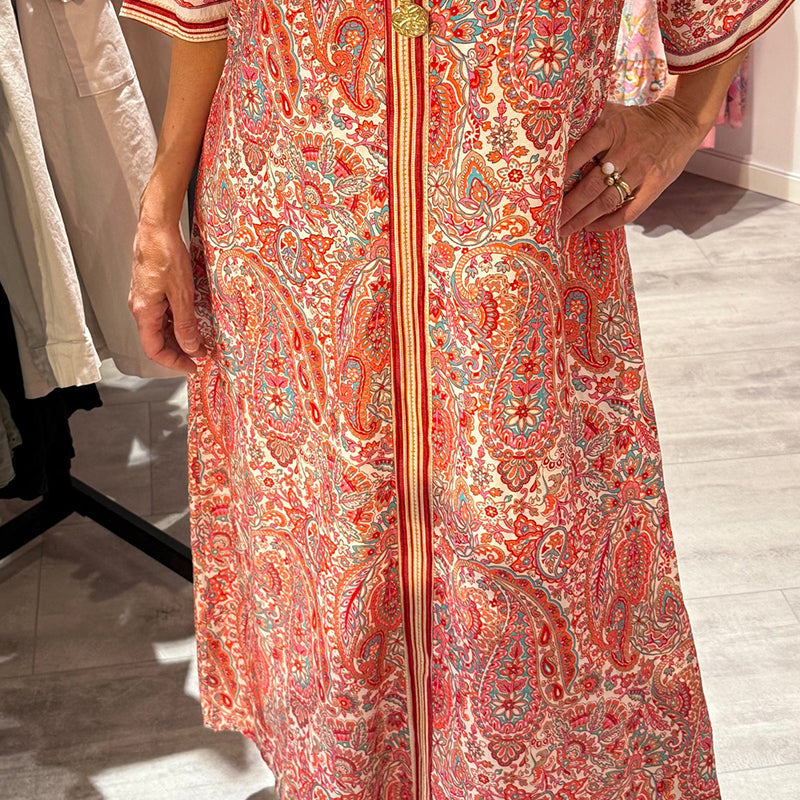 🔥👗[S-4XL] Női kényelmes laza szabású nyomtatott ruha💕