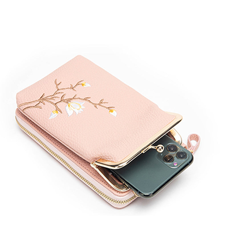 🔥👛Crossbody mobiltelefon pénztárca nőknek🌸