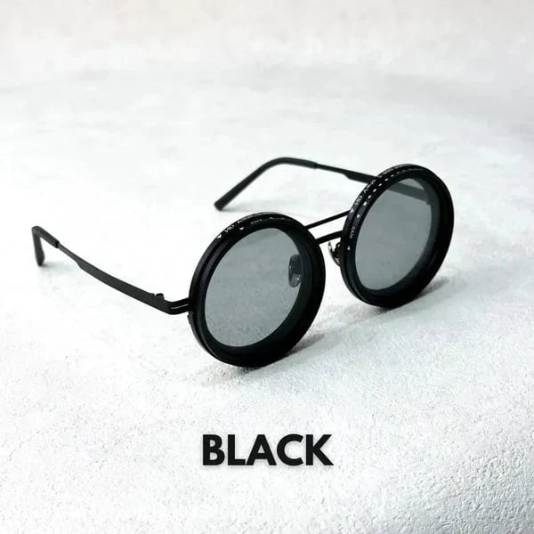 🔥👓llítható sötétedésű, polarizált kerek napszemüveg