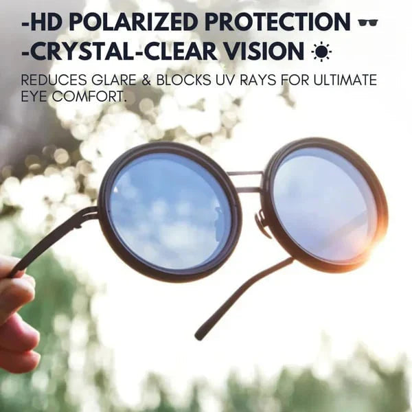 🔥👓llítható sötétedésű, polarizált kerek napszemüveg