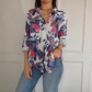 🔥👚Elegáns Növénymintás Gombos Ing