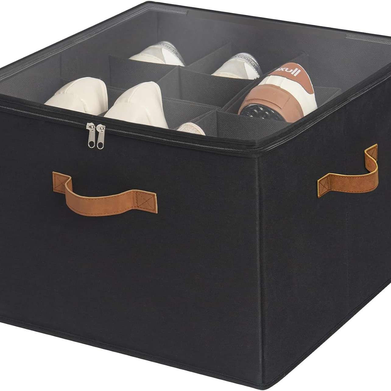 🔥👟 Átlátszó PVC összecsukható cipődoboz szervező vízálló cipőiroda