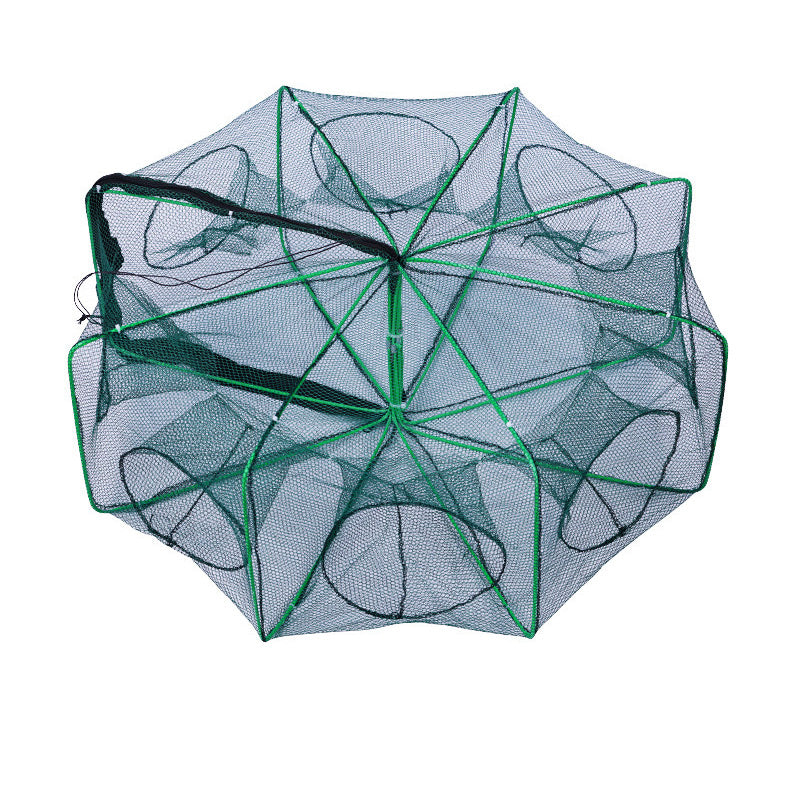 🔥🐟 Automatikusan Összecsukható Erősített Horgász Csapda Háló