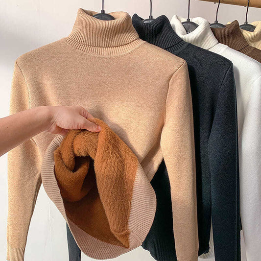 【S-XL】🍂Női magas nyakú alapréteg pulóver