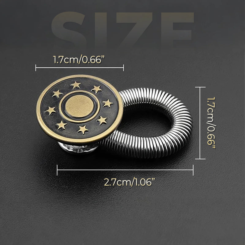 🔥Tavaszi fém gomb farmerövek hosszabbításához (Kedvezmények számos termékre)