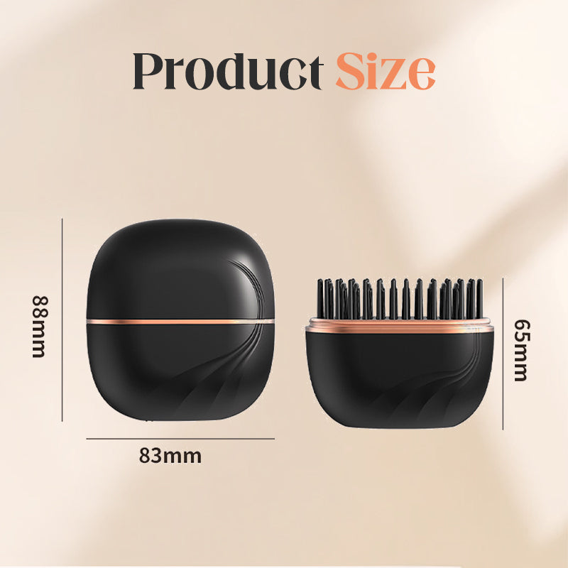 🔥✨Mini vezeték nélküli hajvasaló fésű