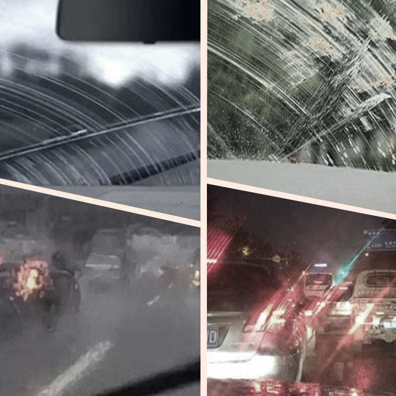 🚗Autóüveg oldalsó ablak olajréteg eltávolító tisztítószer💦