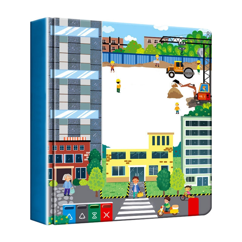 ✨Az idei 50%-os kedvezmény utolsó napja!【Interaktív 3D-s kiugró könyvkészlet gyerekeknek】✨