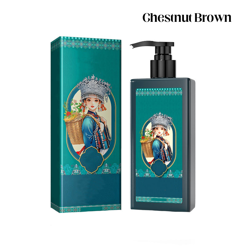 🔥✨207ml növényi kivonatot tartalmazó hajfesték ősz hajra