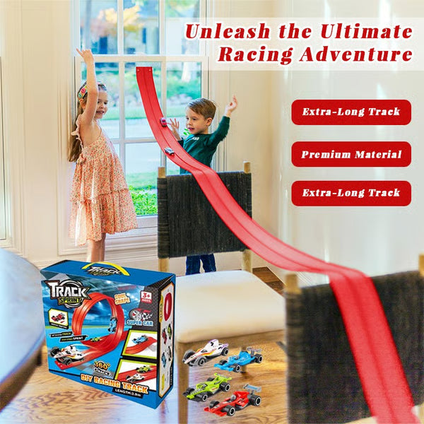 ✨DIY rugalmas versenypálya játék✨