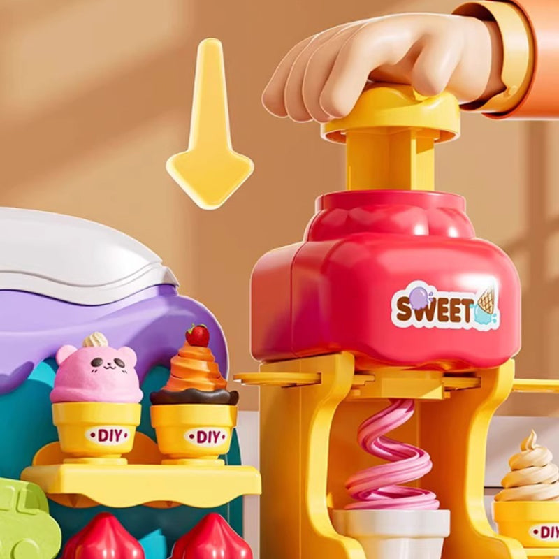 🍦✨ DIY fagylalt gyurmakészlet gyerekeknek 👧🎁