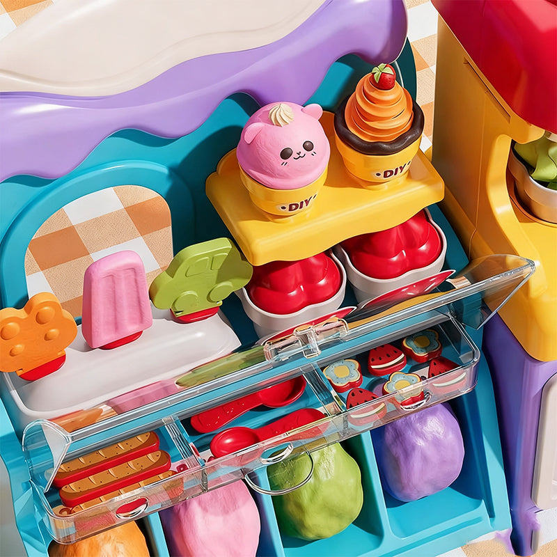 🍦✨ DIY fagylalt gyurmakészlet gyerekeknek 👧🎁