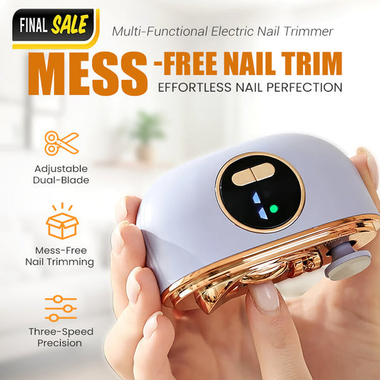 🔥✨Többfunkciós elektromos körömvágó