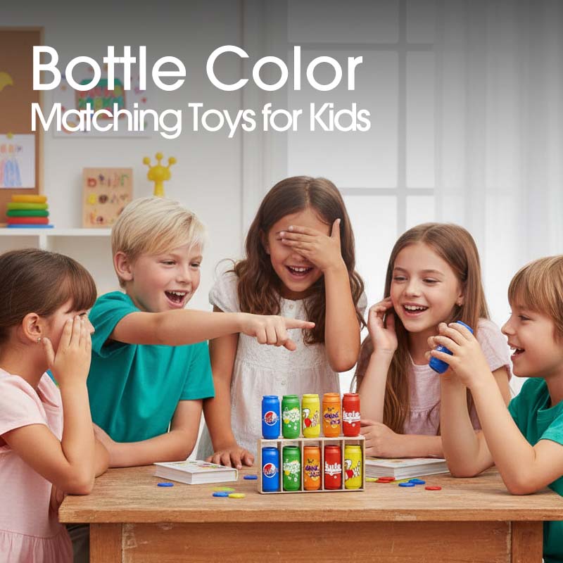 🔥🎁Palack színben passzoló játékok gyerekeknek