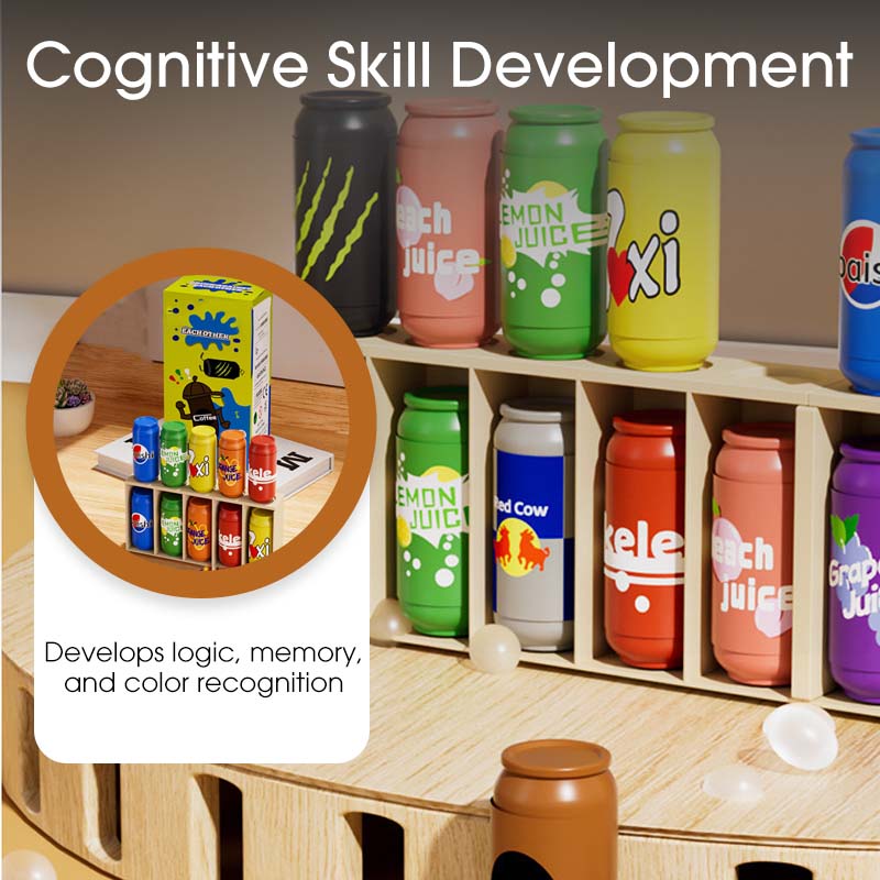 🔥🎁Palack színben passzoló játékok gyerekeknek