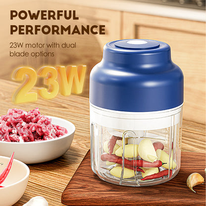 🔥⚡Elektromos Mini Fokhagyma Aprító Készlet