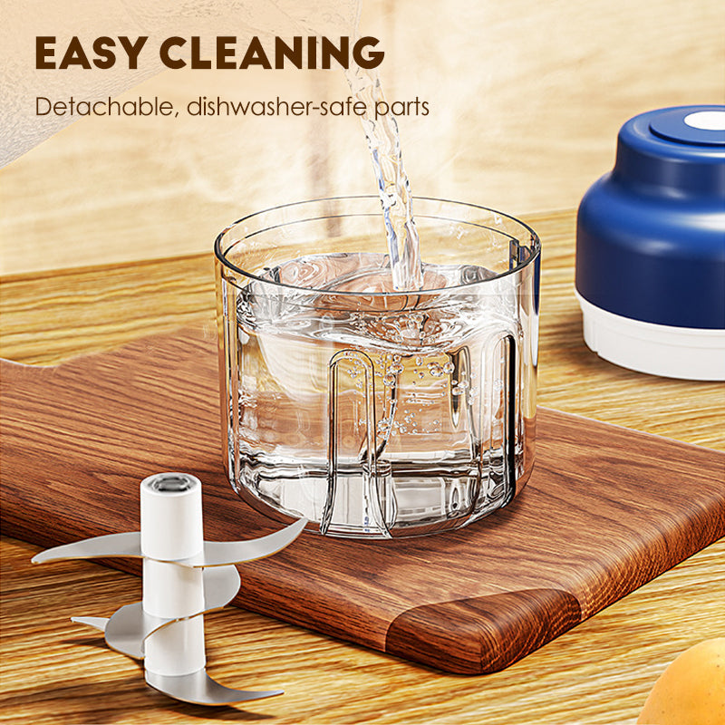 🔥⚡Elektromos Mini Fokhagyma Aprító Készlet